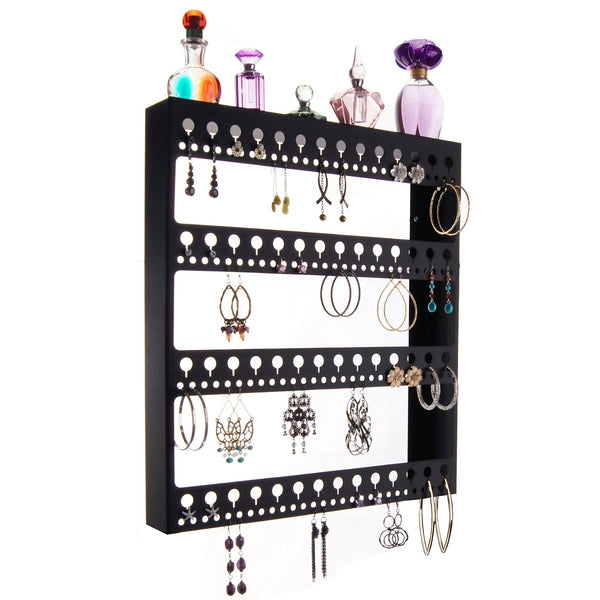 Buy ROLLYWARE Earring 3 Layer 70 Holes Holder Stand Organizer Jewelry  Display Stands Earring Organizer Stand Suitable to Organize Necklace &  Bracelets & Earring Holder Jewelry Holder Black Online at Best Prices